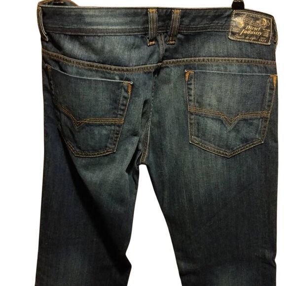 Diesel Safado Men's Regular Slim Straight Jeans 34x30 Wash ORUS6 NWOT - Picture 6 of 13